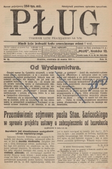 Pług : tygodnik ludu pracującego na wsi. 1924, nr  12
