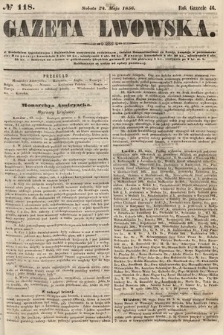 Gazeta Lwowska. 1856, nr 118