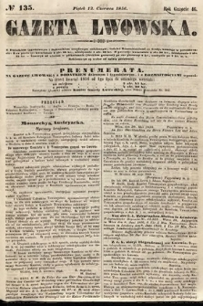 Gazeta Lwowska. 1856, nr 135