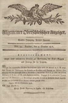 Allgemeiner Oberschlesischer Anzeiger : Blätter zur Besprechung und Förderung provinzieller Interessen zur Belehrung und Unterhaltung. 1816, nr 59