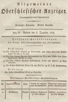 Allgemeiner Oberschlesischer Anzeiger : Blätter zur Besprechung und Förderung provinzieller Interessen zur Belehrung und Unterhaltung. 1832, nr  97