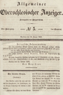 Allgemeiner Oberschlesischer Anzeiger : Blätter zur Besprechung und Förderung provinzieller Interessen zur Belehrung und Unterhaltung. 1839, nr 1840