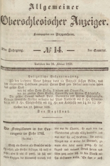 Allgemeiner Oberschlesischer Anzeiger : Blätter zur Besprechung und Förderung provinzieller Interessen zur Belehrung und Unterhaltung. 1839, nr 1840