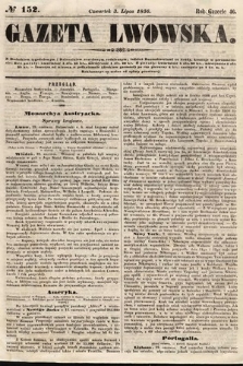 Gazeta Lwowska. 1856, nr 152