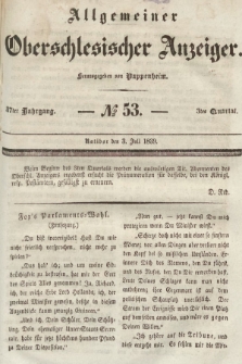 Allgemeiner Oberschlesischer Anzeiger : Blätter zur Besprechung und Förderung provinzieller Interessen zur Belehrung und Unterhaltung. 1839, nr 53