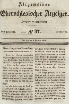 Allgemeiner Oberschlesischer Anzeiger : Blätter zur Besprechung und Förderung provinzieller Interessen zur Belehrung und Unterhaltung. 1839, nr 97