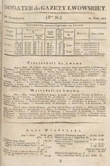 Dodatek do Gazety Lwowskiej : doniesienia urzędowe. 1828, nr 56