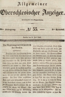 Allgemeiner Oberschlesischer Anzeiger : Blätter zur Besprechung und Förderung provinzieller Interessen zur Belehrung und Unterhaltung. 1840, nr 55