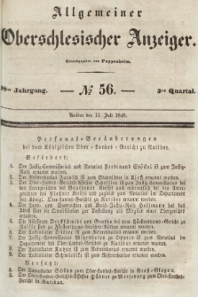 Allgemeiner Oberschlesischer Anzeiger : Blätter zur Besprechung und Förderung provinzieller Interessen zur Belehrung und Unterhaltung. 1840, nr 56