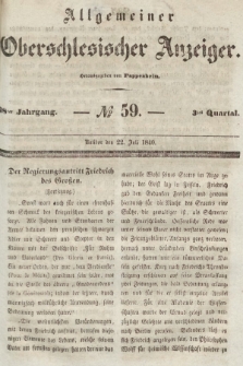 Allgemeiner Oberschlesischer Anzeiger : Blätter zur Besprechung und Förderung provinzieller Interessen zur Belehrung und Unterhaltung. 1840, nr 59