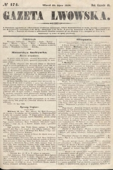 Gazeta Lwowska. 1856, nr 174