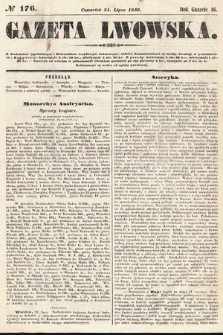 Gazeta Lwowska. 1856, nr 176