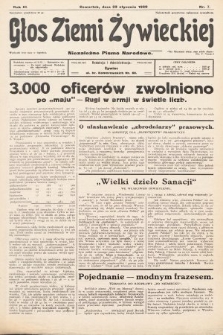 Głos Ziemi Żywieckiej : tygodnik społeczno-narodowy. 1930, nr 7