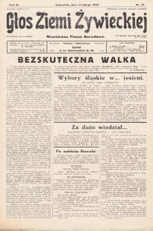 Głos Ziemi Żywieckiej : tygodnik społeczno-narodowy. 1930, nr 13