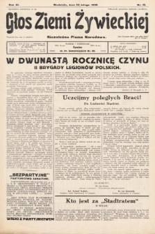 Głos Ziemi Żywieckiej : tygodnik społeczno-narodowy. 1930, nr 16