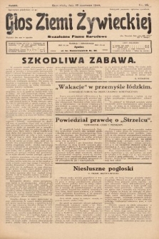 Głos Ziemi Żywieckiej : tygodnik społeczno-narodowy. 1930, nr 46