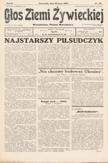 Głos Ziemi Żywieckiej : tygodnik społeczno-narodowy. 1930, nr 52