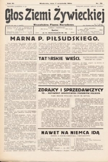 Głos Ziemi Żywieckiej : tygodnik społeczno-narodowy. 1930, nr 69