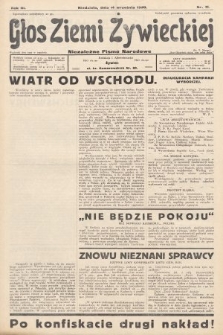 Głos Ziemi Żywieckiej : tygodnik społeczno-narodowy. 1930, nr 71