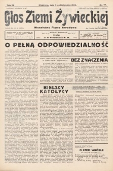 Głos Ziemi Żywieckiej : tygodnik społeczno-narodowy. 1930, nr 77