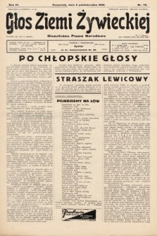 Głos Ziemi Żywieckiej : tygodnik społeczno-narodowy. 1930, nr 78