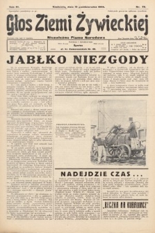 Głos Ziemi Żywieckiej : tygodnik społeczno-narodowy. 1930, nr 79