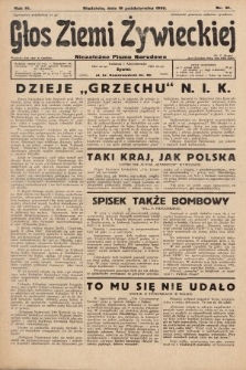Głos Ziemi Żywieckiej : tygodnik społeczno-narodowy. 1930, nr 81