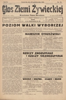 Głos Ziemi Żywieckiej : tygodnik społeczno-narodowy. 1930, nr 82