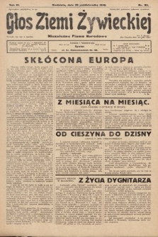 Głos Ziemi Żywieckiej : tygodnik społeczno-narodowy. 1930, nr 83