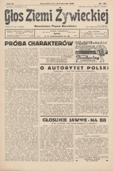 Głos Ziemi Żywieckiej : tygodnik społeczno-narodowy. 1930, nr 86