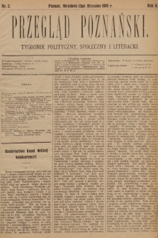 Przegląd Poznański : tygodnik polityczny, społeczny i literacki. 1895, nr 2
