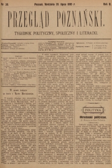 Przegląd Poznański : tygodnik polityczny, społeczny i literacki. 1895, nr 30