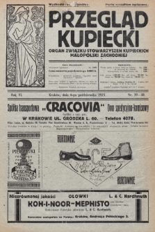 Przegląd Kupiecki : organ Związku Stowarzyszeń Kupieckich Małopolski Zachodniej. 1923, nr 39-40