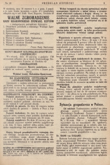 Przegląd Kupiecki : [organ Związku Stowarzyszeń Kupieckich Małopolski Zachodniej. 1924, nr 23]