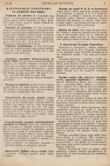 Przegląd Kupiecki : [organ Związku Stowarzyszeń Kupieckich Małopolski Zachodniej. 1924, nr 32]