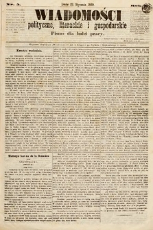 Wiadomości Polityczne, Literackie i Gospodarskie : pismo dla ludzi pracy. 1869, nr 5