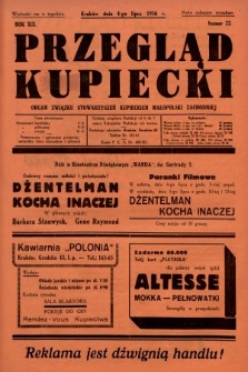 Przegląd Kupiecki : organ Związku Stowarzyszeń Kupieckich Małopolski Zachodniej. 1936, nr 22