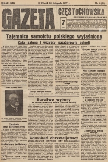 Gazeta Częstochowska : codzienne pismo ilustrowane. 1937, nr 8