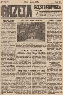 Gazeta Częstochowska : codzienne pismo ilustrowane. 1937, nr 12