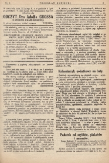 Przegląd Kupiecki : [organ Związku Stowarzyszeń Kupieckich Małopolski Zachodniej. 1925, nr 8]