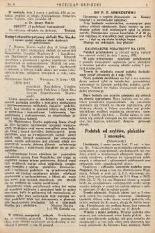 Przegląd Kupiecki : [organ Związku Stowarzyszeń Kupieckich Małopolski Zachodniej. 1925, nr 9]