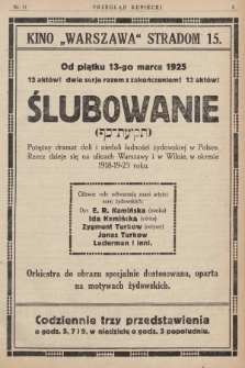 Przegląd Kupiecki : [organ Związku Stowarzyszeń Kupieckich Małopolski Zachodniej. 1925, nr 11]