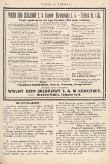 Przegląd Kupiecki : [organ Związku Stowarzyszeń Kupieckich Małopolski Zachodniej. 1925, nr 13]