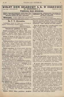 Przegląd Kupiecki : [organ Związku Stowarzyszeń Kupieckich Małopolski Zachodniej. 1925, nr 26]