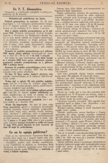 Przegląd Kupiecki : [organ Związku Stowarzyszeń Kupieckich Małopolski Zachodniej. 1925, nr 30]