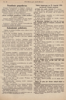 Przegląd Kupiecki : [organ Związku Stowarzyszeń Kupieckich Małopolski Zachodniej. 1925, nr 39]