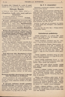 Przegląd Kupiecki : [organ Związku Stowarzyszeń Kupieckich Małopolski Zachodniej. 1925, nr 44]