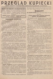 Przegląd Kupiecki : [organ Związku Stowarzyszeń Kupieckich Małopolski Zachodniej. 1926, nr 44]