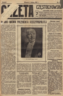 Gazeta Częstochowska : codzienne pismo ilustrowane. 1938, nr 25