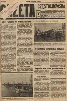 Gazeta Częstochowska : codzienne pismo ilustrowane. 1938, nr 33